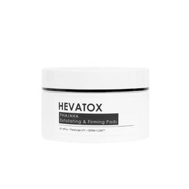 HEVATOX® PHA/AHA Exfoliating & Firming Pads (Topical Neuro-toxin)